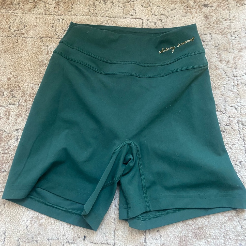 Whitney x Gymshark shorts